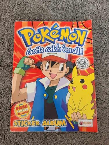 Pokemon merlin sticker album - merlin,