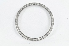 9ct White Gold Diamond Custom Bezel for Rolex 36mm Datejust or Day Date 0.9cts