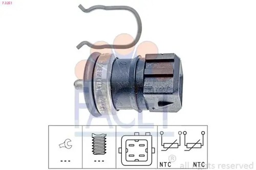 Coolant temperature sensor - temperature,