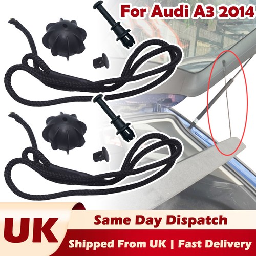 Rear parcel shelf string cord - rear,