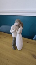 Willow Tree"Promise" couple wood figure 2003