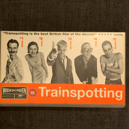 Trainspotting widescreen vhs - trainspotting,