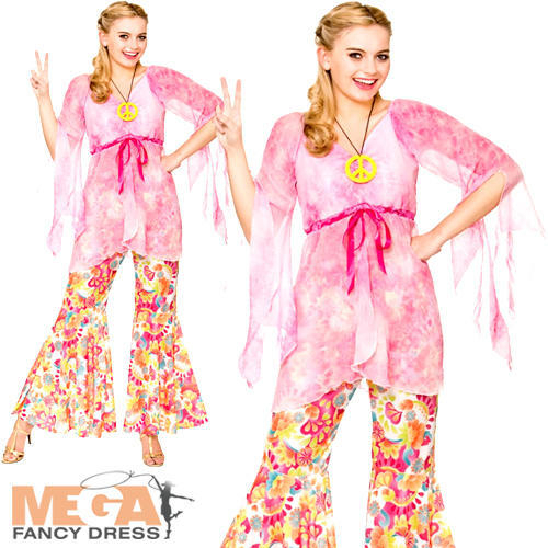 Groovy hippie ladies fancy - hippie,