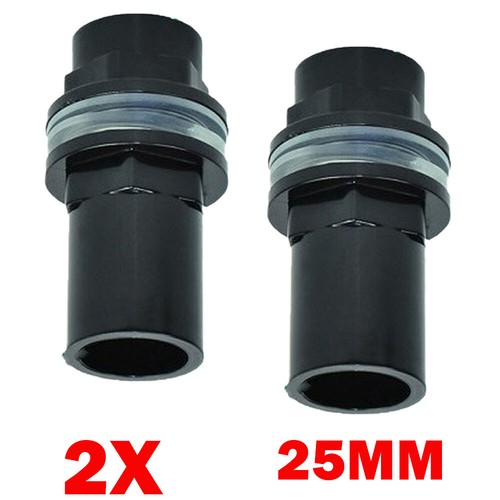 2pc 25mm waterproof bulkhead - 2pc,