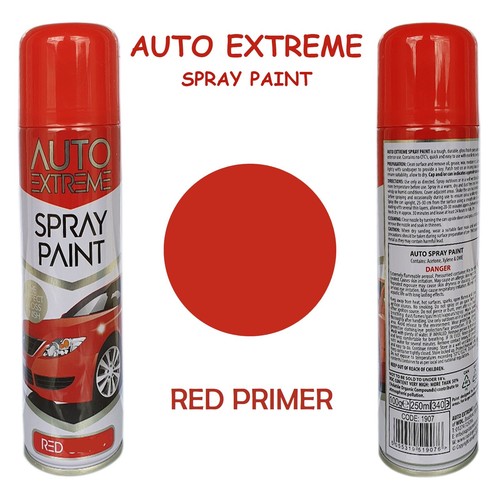 Red primer spray - spray, paint