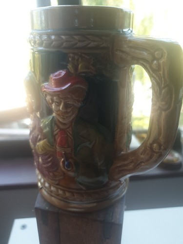 Vintage beer stein german - vintage,