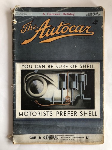 Autocar magazine 1936 - magazine,