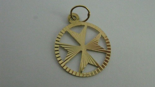 Vintage 18ct maltese cross - vintage,