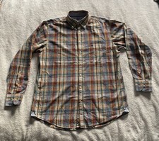 Fynch-Hatton Premium Cotton Plaid Shirt – Size Large