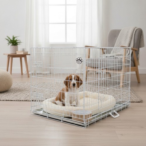 Galvanised steel dog - galvanised,