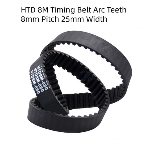 Timing belt arc teeth 8mm - timing,