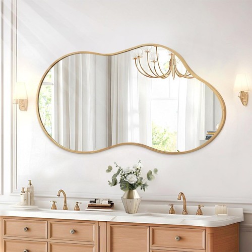 Wall mirror large asymmetric - large,