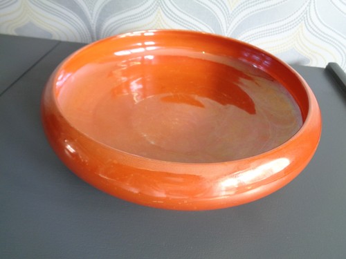 Moorcroft orange lustreware - moorcroft,