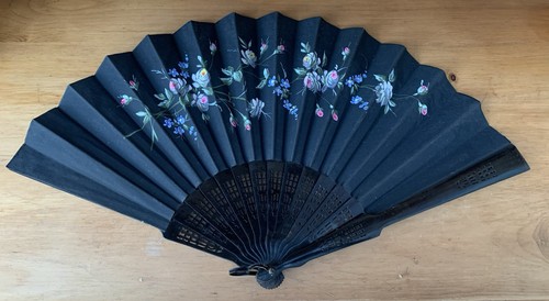 Antique folding hand - ,