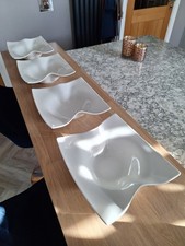 Pasta bowls, white, Villeroy &
