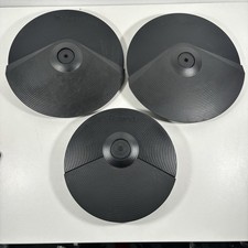 2 Roland CY8 Cymbal Dual Trigger Crash/ 1  Roland CY5 Dual Trigger Cymbal Pad