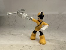 2011 Bandai Power Rangers  Yellow Ranger - Action Figure Toy 3"