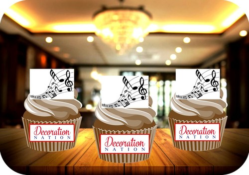 Musical swirls edible - swirls,