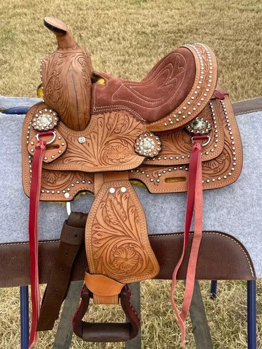 Premium western horse saddle - horse,