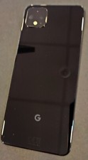 Google Pixel 4 XL (GO20P) Black Rear Battery Cover Glass Original