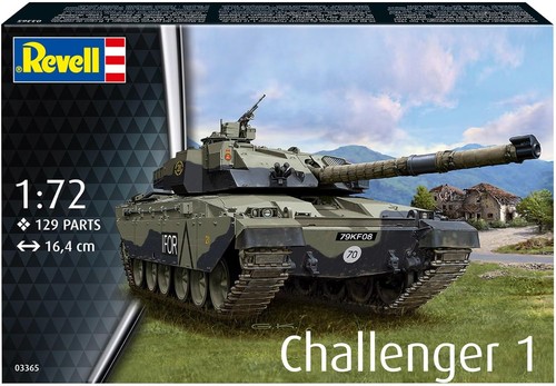 Revell 03365 challenger tank - 1,