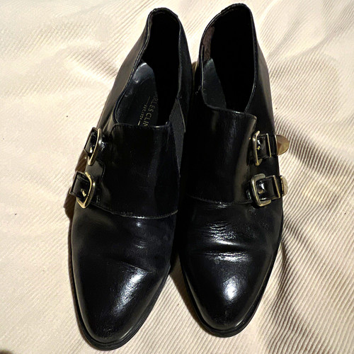 Charles clinkard black leather - clinkard,