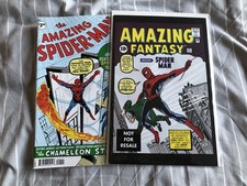 Amazing Fantasy 15, Amazing Spiderman 1 , annual 1 reprint, Sinister Six