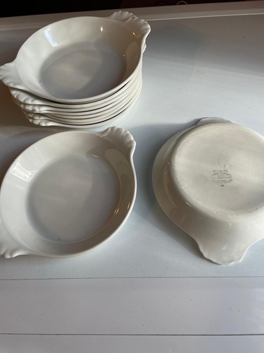 Pillivuyt white gratin dishes - white,