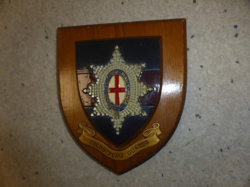 Coldstream guards plaque - coldstream,