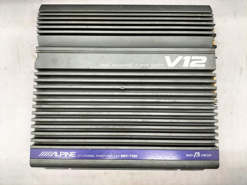 Alpine mrv t500 car - mrv-t500, amplifier