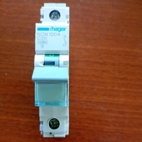 Hager amp curve 10ka mcb - curve, c