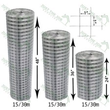 Welded Wire Mesh 1"x1"