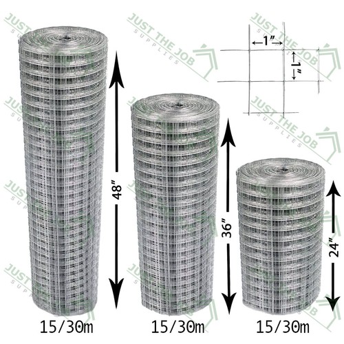 Welded wire mesh 1 - mesh, 1"