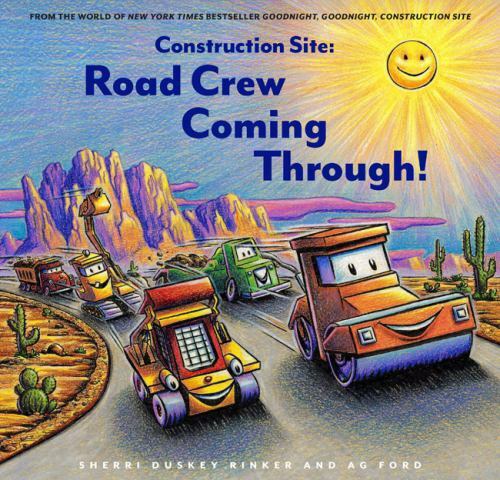 Construction site road crew - :,