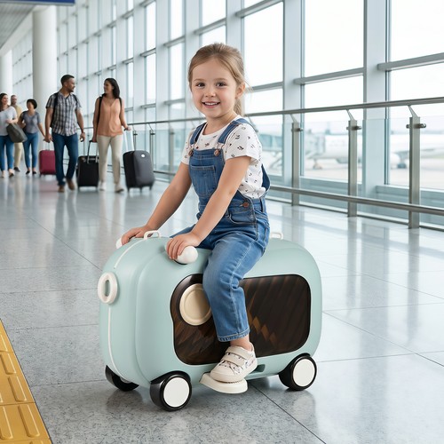Kids suitcase with wheels - kids,