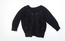 Womens UK Size 8 Matalan Black