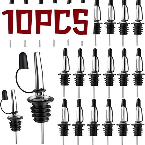 Stainless steel bottle pourer - steel,
