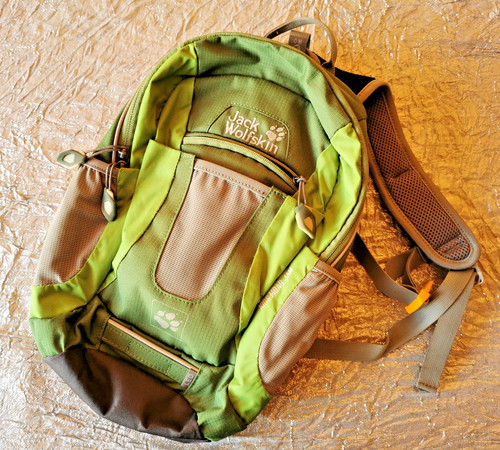 Jack wolfskin green backpack - wolfskin,,