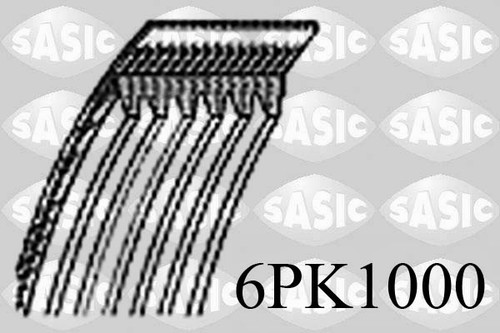 Fits sasic 6pk1000 poly - fits,