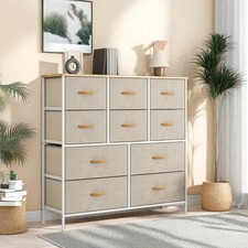 10 Drawer Fabric Storage