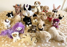 20 X Cats and Dogs Assorted Job Lot Bundle Soft Toy Plush 11 Images COURIER FREE