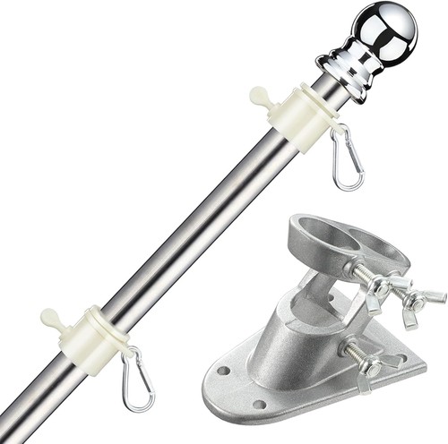 Flag pole kit - flag,