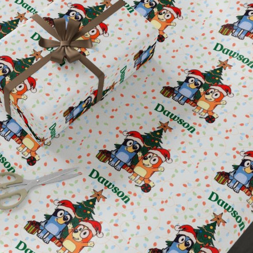 Christmas custom bluey - christmas,