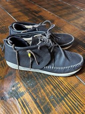VISVIM FBT ELK Black Leather