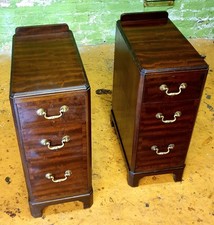 Quality Pair Of Mahogany Art