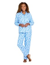 Ladies Winceyette Pyjama Set