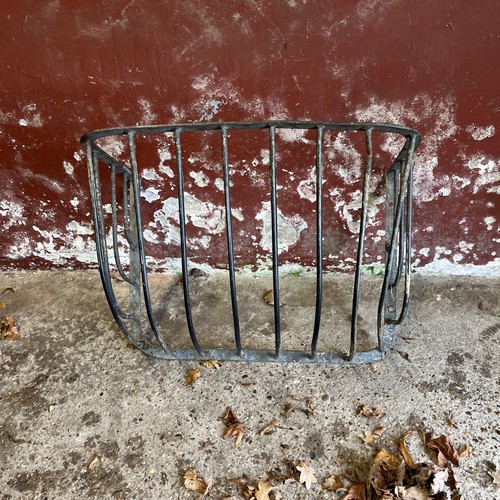 Ancient metal hay rack well - ancient,