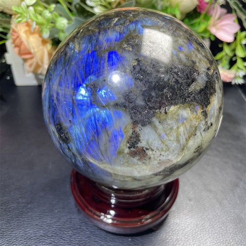 8lb natural labradorite - 5.8lb, 4.8"