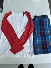NEW JOULES BOYS PYJAMAS LONG