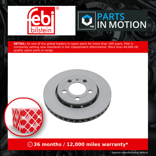 Brake discs pair - 2x, vented